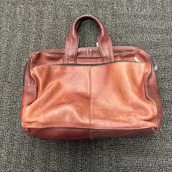 Kenneth Cole Reaction Other - Kenneth Cole Reaction Leather Messenger Laptop Vintage Bag Brown